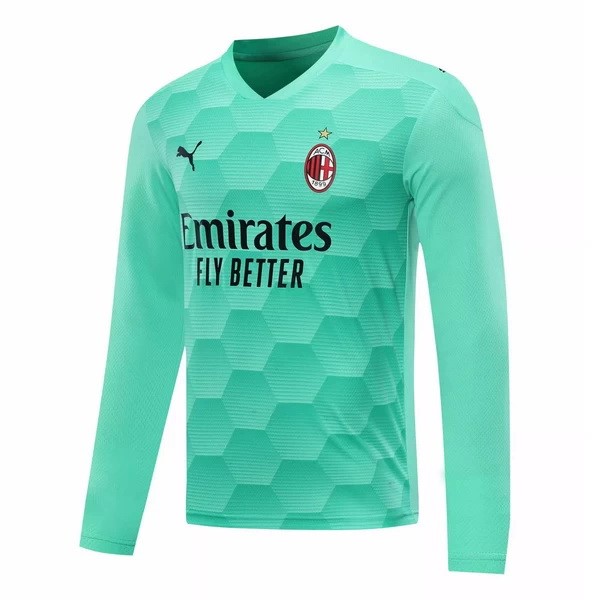 Trikot AC Milan Heim ML Torwart 2020-21 Grün Fussballtrikots Günstig